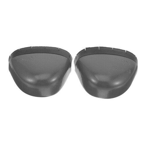 Raindrops Work Shoes Toe Cover Caps Black 1 Pair