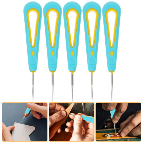 5 Pcs Sewing Awl Kit Time-Saving Shoe Repair Tool Convenient 1