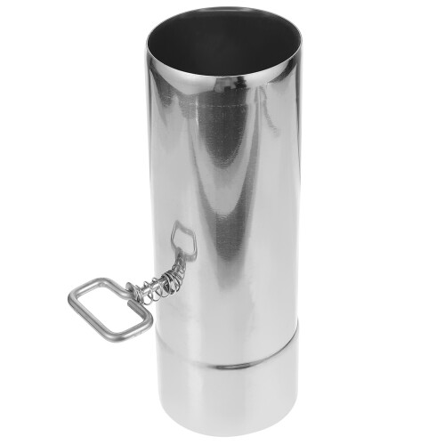 Finishing Stove Chimney Flue Silver 1pcs For General Users