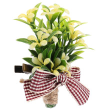Flower Lapel Pin Boutonnieres For Wedding Photo Prop Brooch Hairpin