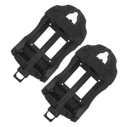 Clock Pendulum Drive Unit Black Plastic For Clock Use  2pcs