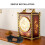 Clock Pendulum Drive Unit Black Plastic For Clock Use  2pcs 4