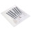 Popcorn Boxes Cardboard Candy Container 50pcs Color Silver 2