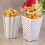 Popcorn Boxes Cardboard Candy Container 50pcs Color Silver 5