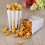 Popcorn Boxes Cardboard Candy Container 50pcs Color Silver 7