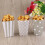Popcorn Boxes Cardboard Candy Container 50pcs Color Silver 6