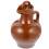 Clay Drinking Dispenser Ceramic Wine Jug Brown 1pack 1