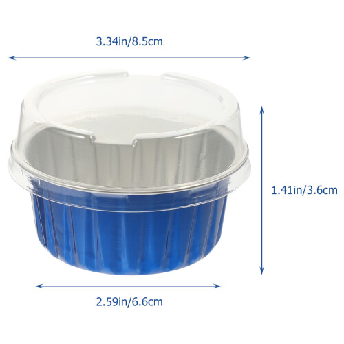 Cake Baking Cups Cupcake Baking Cups Navy Blue 50pcs 1