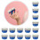 Cake Baking Cups Cupcake Baking Cups Navy Blue 50pcs 7
