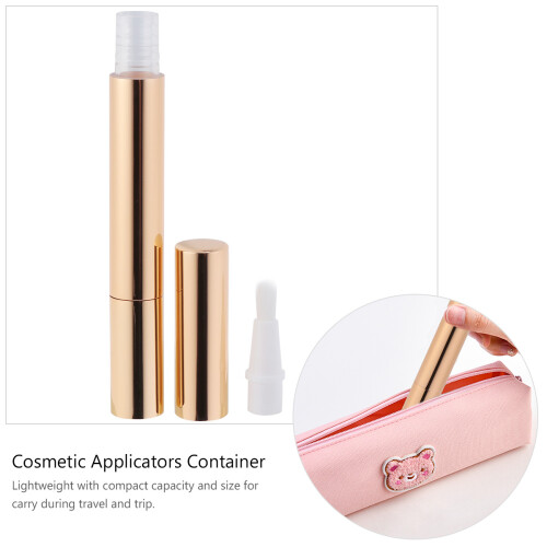 5 Pcs Lip Gloss Container Empty Tube Polish Bottles Liquid Foundation 2