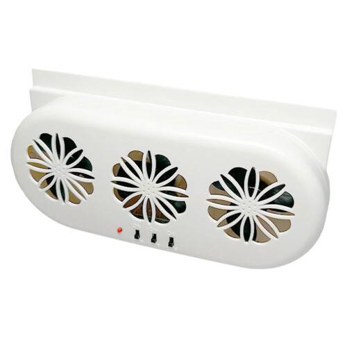 Solar Ventilator Auto Wit ABS Voor Efficiënte Zomerse Koeling