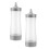 Grey Salad Dressing Bottle 2pcs 10.61in 9