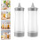 Grey Salad Dressing Bottle 2pcs 10.61in 5