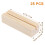 Picture Holders Wooden Rectangular 25pcs 2.9x1x0.8in 3