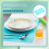 Raindrops 16pcs Fridge Shelf Liners Water Resistant For Office 45x30cm 10