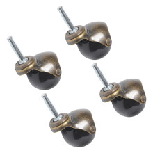 4 Pcs Swivel Caster Casters Silent Industrial Office Shopping