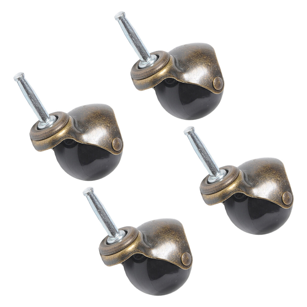 4 Pcs Swivel Caster Casters Silent Industrial Office Shopping 3164262435684