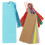 1 Set Paper Blank Bookmarks Fan Shape For Diy Tree Decoration 1