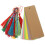 1 Set Paper Blank Bookmarks Fan Shape For Diy Tree Decoration 8