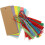1 Set Paper Blank Bookmarks Fan Shape For Diy Tree Decoration 2