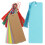 1 Set Paper Blank Bookmarks Fan Shape For Diy Tree Decoration 9