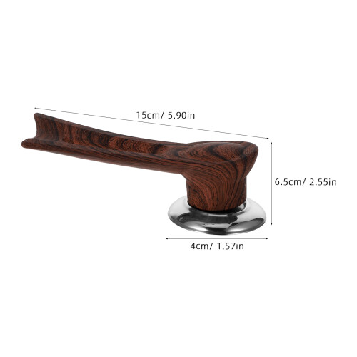 Pot Lid Handle Knob Grip Coffee Elegant Design 2pcs 1