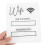 Acrylic Wifi Password Sign For Writable White Display Board 8