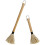 Barbecue Grill Accessory Long Handle Round Brush Head 2pcs 1