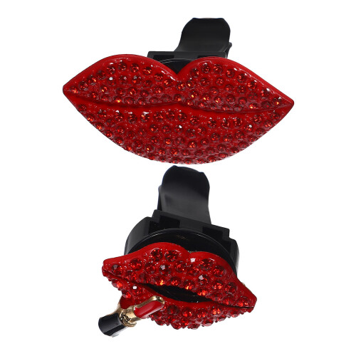 Vent Diffuser Clips Rhinestone 2pcs 1.18x0.79x0.71in 2