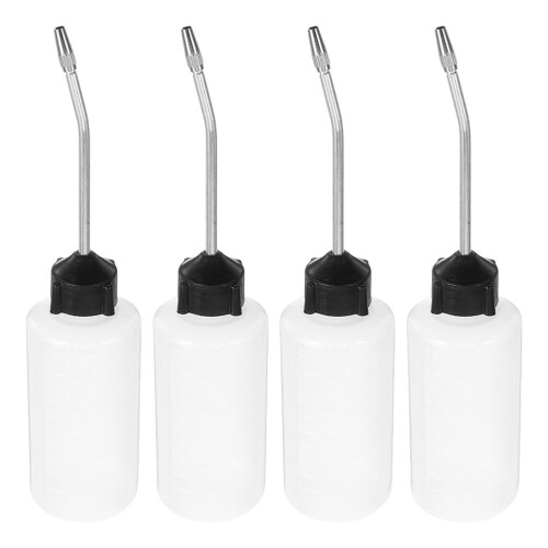 4 Pcs Sewing Machine Oiler Cooking Container Dispenser Bottle Pour