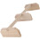 Chicken Coop Roosting Perch Bird Perch Yellow 1set 1