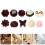 Raindrops Realistic Simulation Chocolate Assorted Color For Deco 30pcs 10