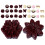 Raindrops Realistic Simulation Chocolate Assorted Color For Deco 30pcs 11