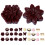 Raindrops Realistic Simulation Chocolate Assorted Color For Deco 30pcs 1