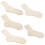 5 Pcs Stocking Display Molds Blocking Kit For Knitting Beige 11