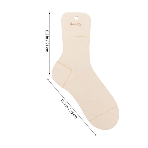 5 Pcs Stocking Display Molds Blocking Kit For Knitting Beige 1