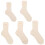 5 Pcs Stocking Display Molds Blocking Kit For Knitting Beige 1