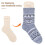 5 Pcs Stocking Display Molds Blocking Kit For Knitting Beige 7