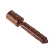 Wooden Pottery Spout Tool For Clay, Professional Design, Brown