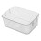 1pcs White Pet Desktop Makeup Organizer Storage Box 1