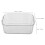 1pcs White Pet Desktop Makeup Organizer Storage Box 3