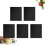 Worgeous Non Stick Grill Mat Bbq Grill Mat Reusable 5set 9