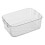 1pcs White Pet Desktop Makeup Organizer Storage Box 10