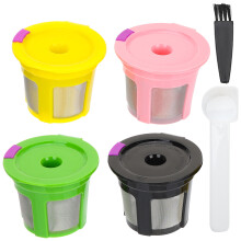 4 Pcs Coffee Machine Filter Cup Reusable Cups Espresso Maker