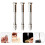 3 Pcs Rotary Drill Tool Diy Manual Punching Hand Work Silver 5