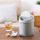 2pcs Convenient Trash Bins With Cover Desktop Use 11