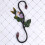 Flowerpot Hook Iron 1pcs 11x5in For Garden Use 5