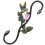 Flowerpot Hook Iron 1pcs 11x5in For Garden Use 6