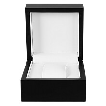 1Stk Schwarze Holz Schmuckbox Für Organisator Elegant Robust