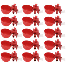 15 Pcs Chick Water Fountain Poultry Drinking Cups Chicken Drinker